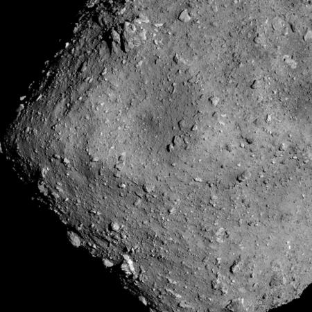 Close-up of the asteroid 162173 Ryugu