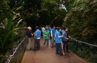 Visite au Biodôme avec des élèves non-voyants